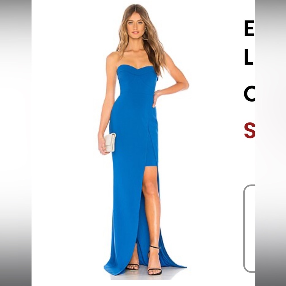 Ella Gown in Olympic Blue - LIKELY